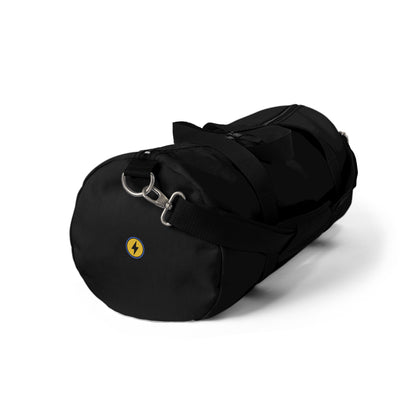 Classic Black Duffel Bag — Durable Travel & Gym Gear
