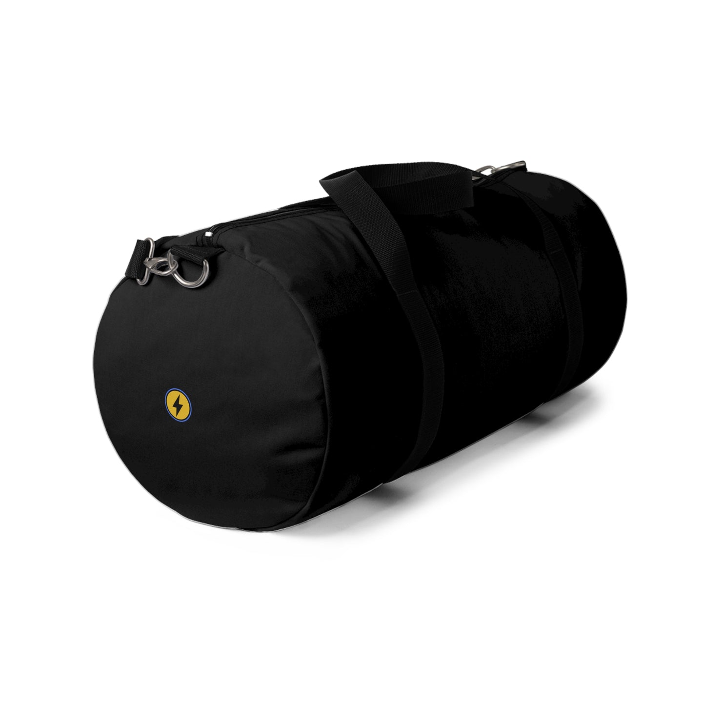 Classic Black Duffel Bag — Durable Travel & Gym Gear