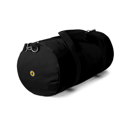 Classic Black Duffel Bag — Durable Travel & Gym Gear