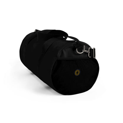 Classic Black Duffel Bag — Durable Travel & Gym Gear