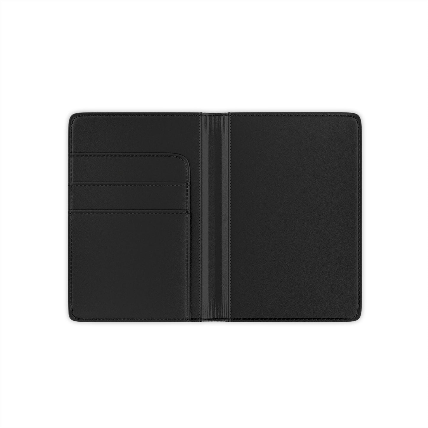 Lightning Bolt Passport Cover — Leather Travel Passport Holder