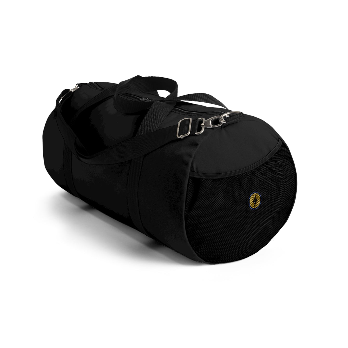 Classic Black Duffel Bag — Durable Travel & Gym Gear