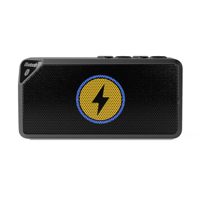 Bluetooth Speaker with Lightning Bolt Emblem