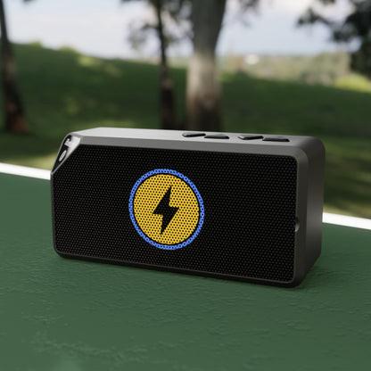 Bluetooth Speaker with Lightning Bolt Emblem